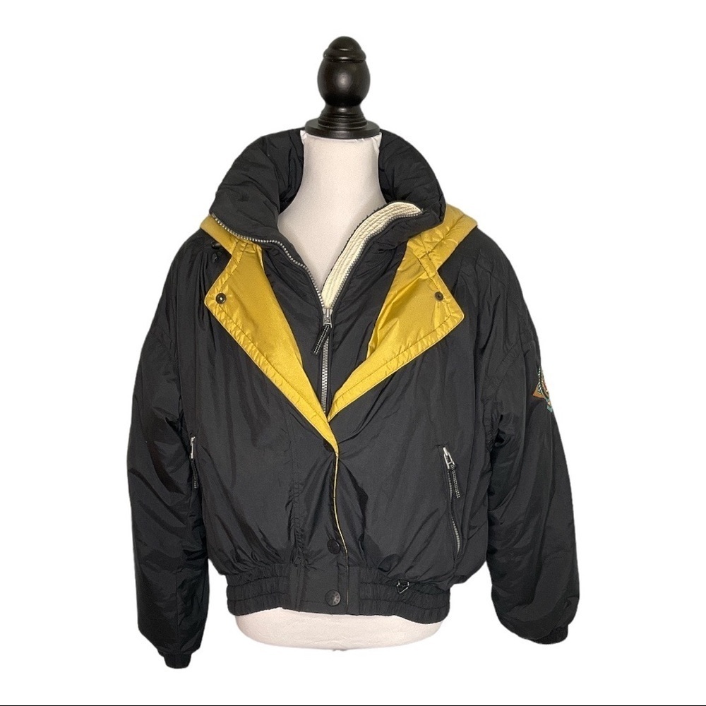 Vntg Obermeyer ladies hooded jacket size 14
